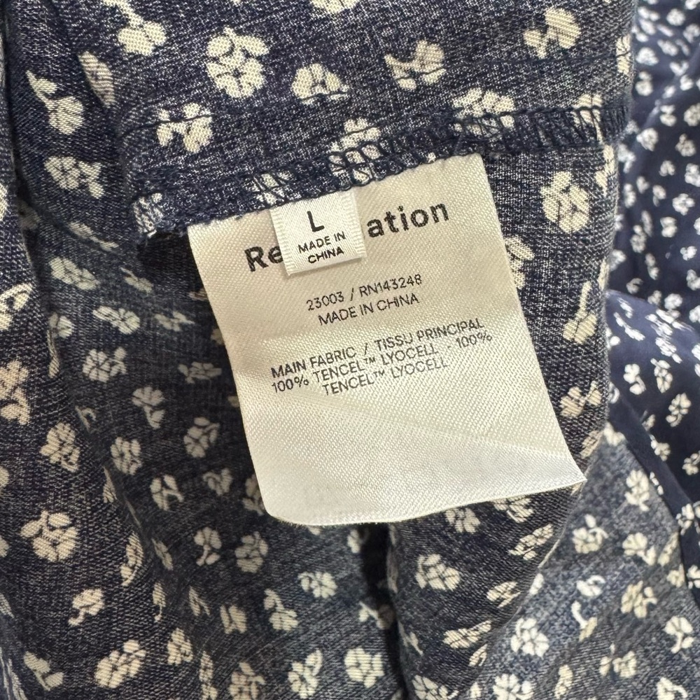 NWOT Reformation Kelby Midi Dress in Nancy Floral Size Large - Picture 11 of 13